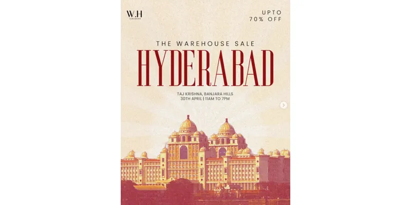 Luxury Fashion Showcase by Warehouse by Mudita Scheduled at Taj Krishna on April 30, 2026